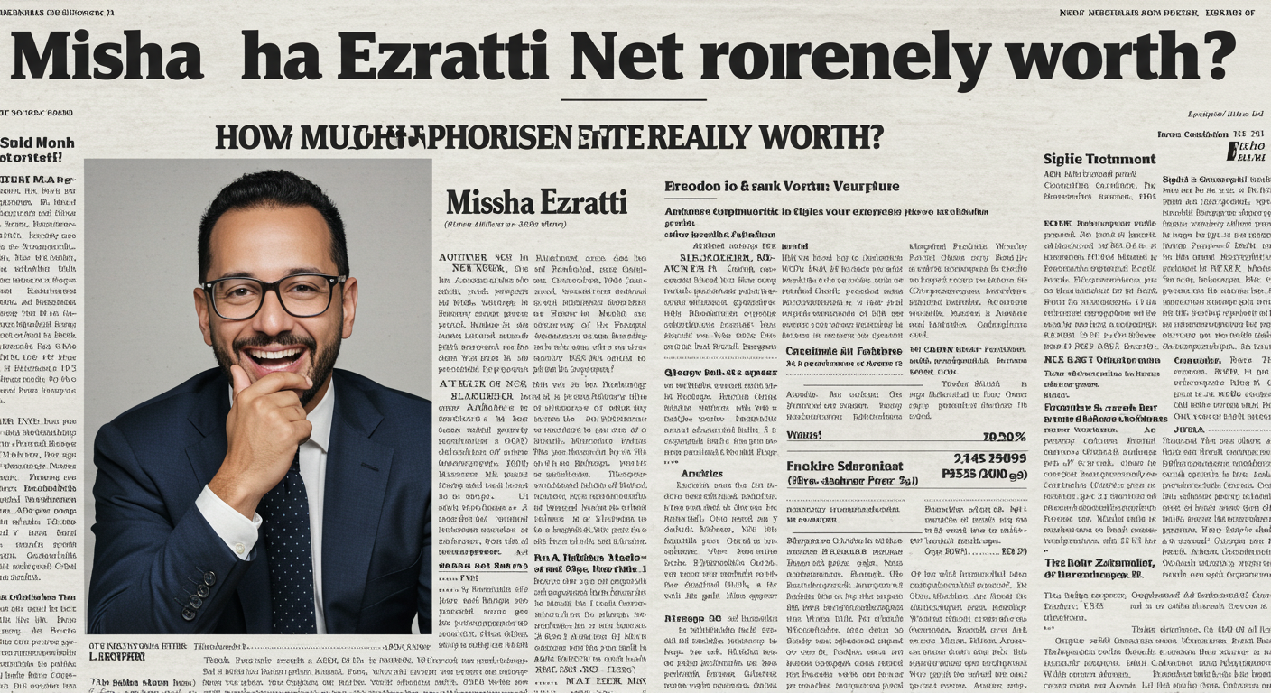 misha ezratti net worth: How Much is This Entrepreneur Really Worth?
