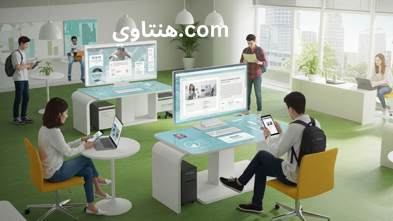 هنتاوي.com: Digital Learning and Engagement