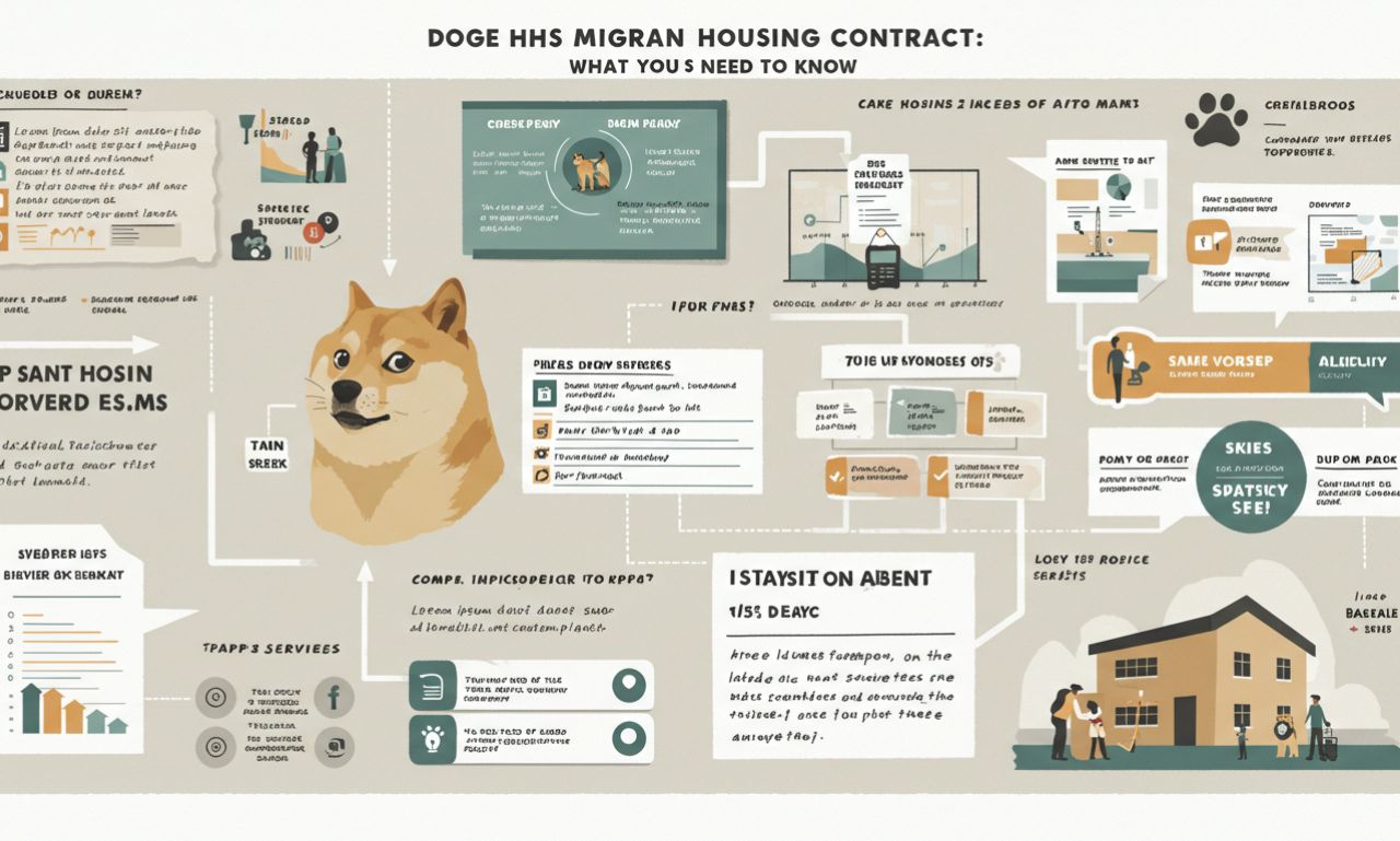 doge hhs migrant housing contract
